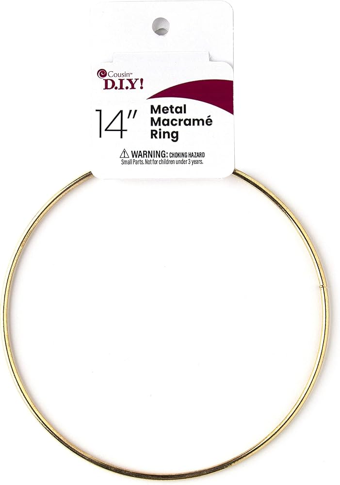 Metal Macrame Ring