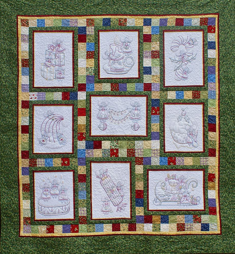 Nikki Tervo Designs - Christmas Mice Quilt Construction