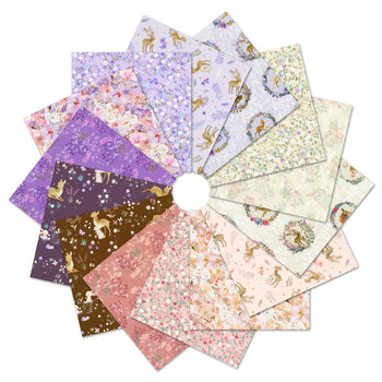 Deer Wilds by Sanja Rescek for Robert Kaufman - 10 inch charm pack