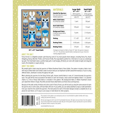 Fancy Forest Pattern by Elizabeth Hartman