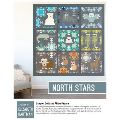 North Stars Pattern by Elizabeth Hartman