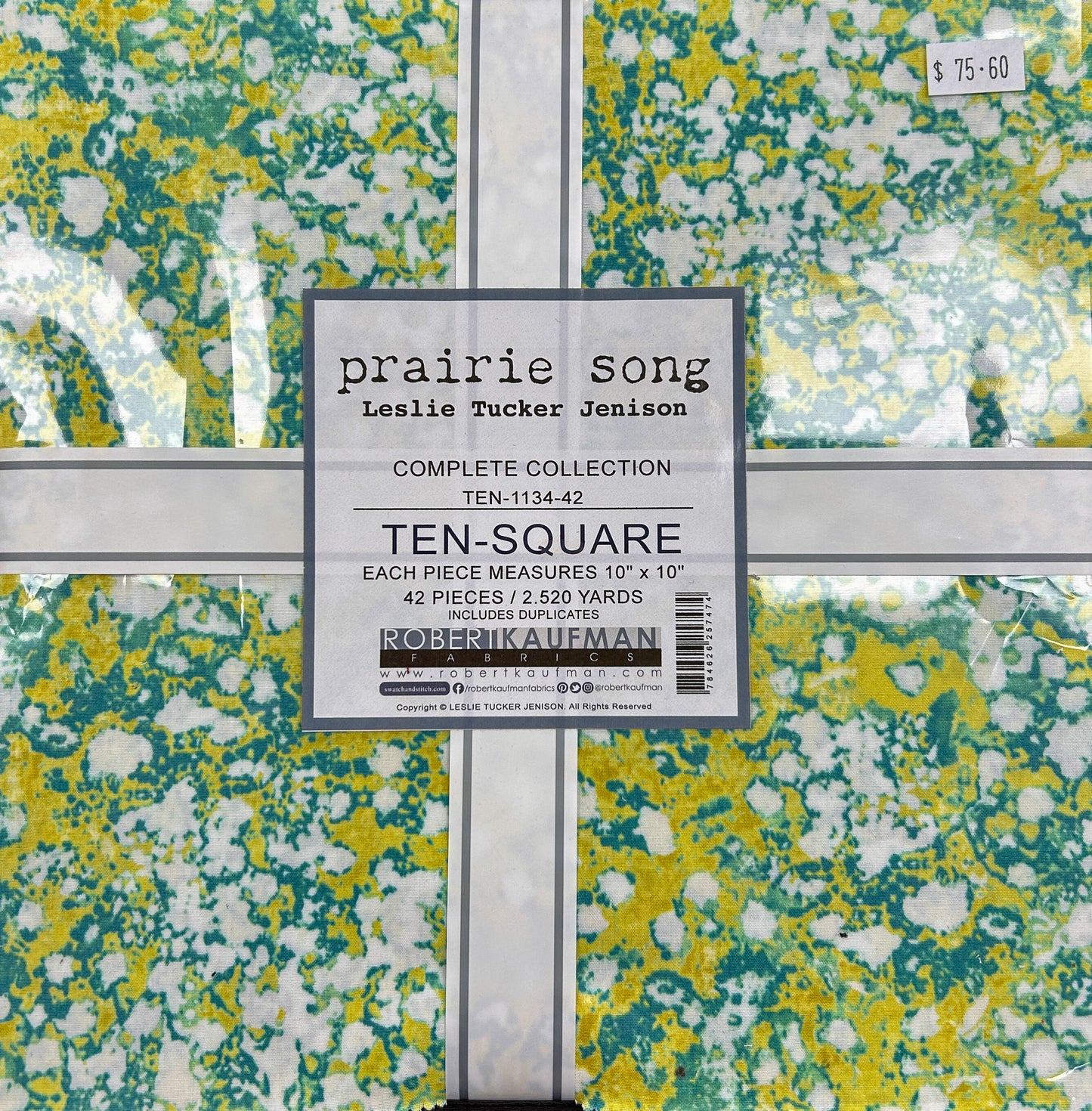 Prairie Song -10 inch charm pack