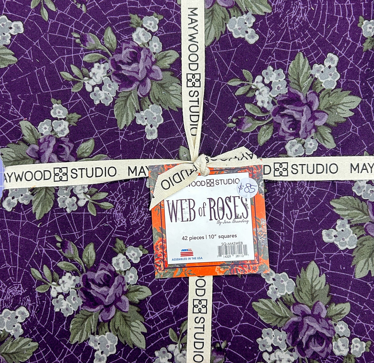 Web of Roses -10 inch charm pack