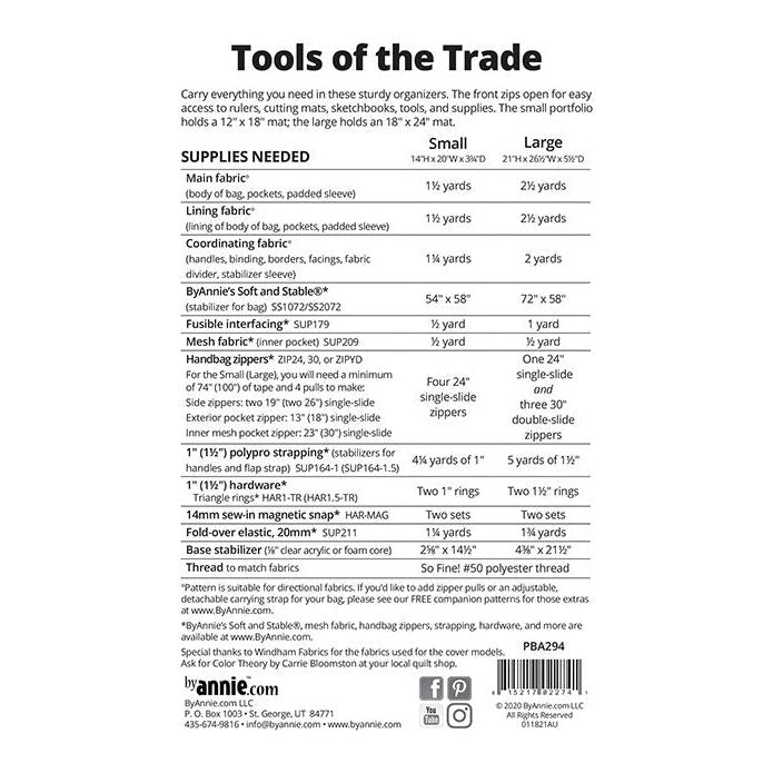 Tools of the trade