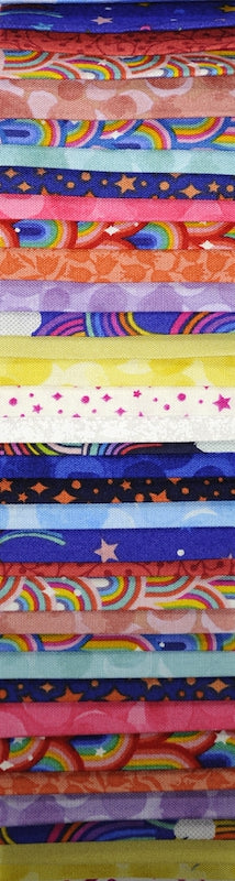 Rainbows 2.5" strips