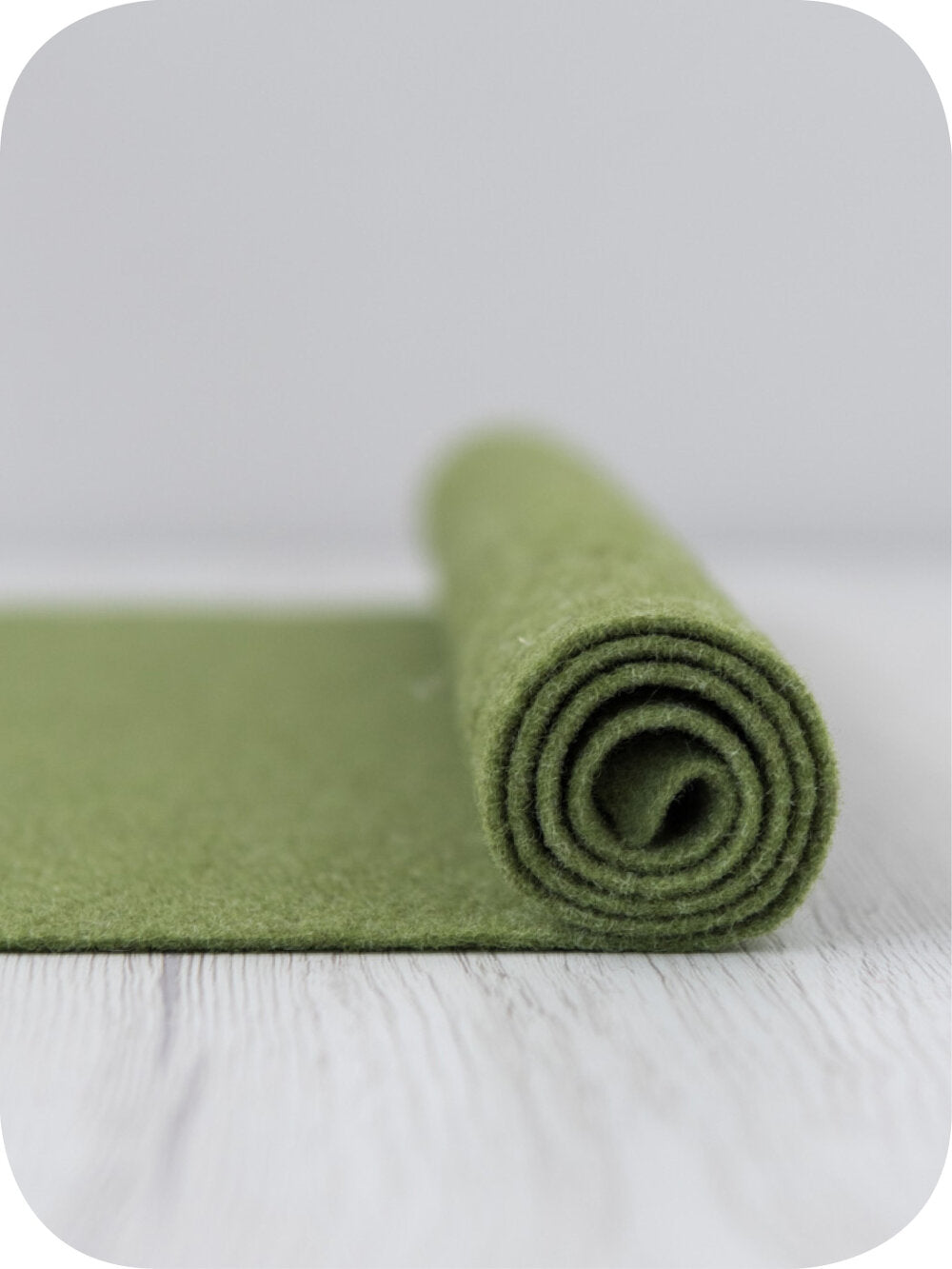 Thermoformable Wool Felt - Meadow
