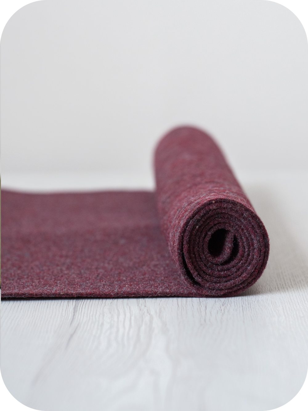 Thermoformable Wool Felt - Heather