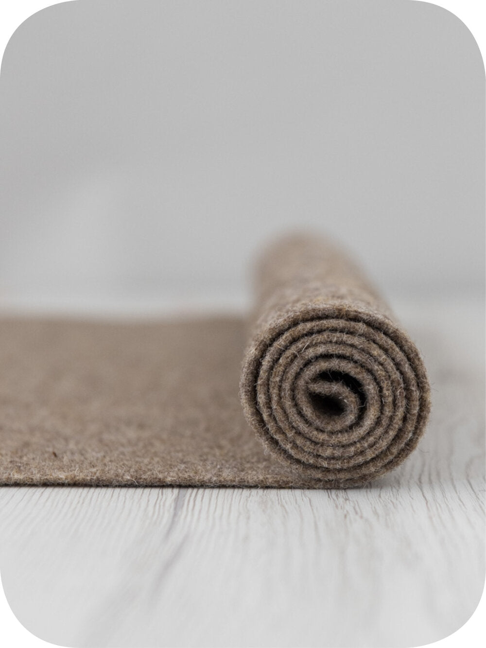 Thermoformable Wool Felt - Turtledove