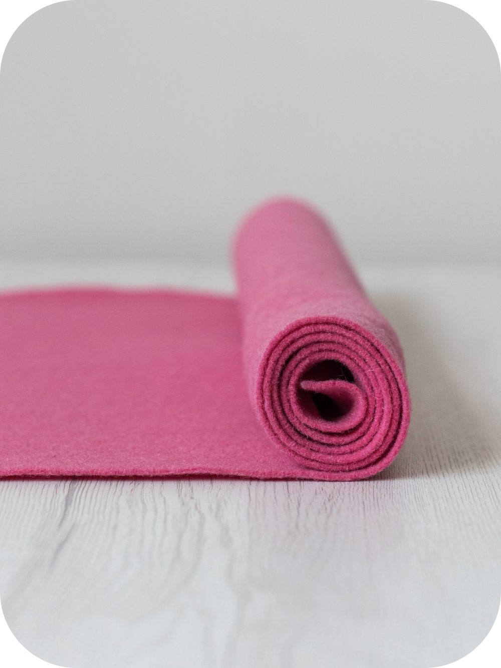Thermoformable Wool Felt - Petal