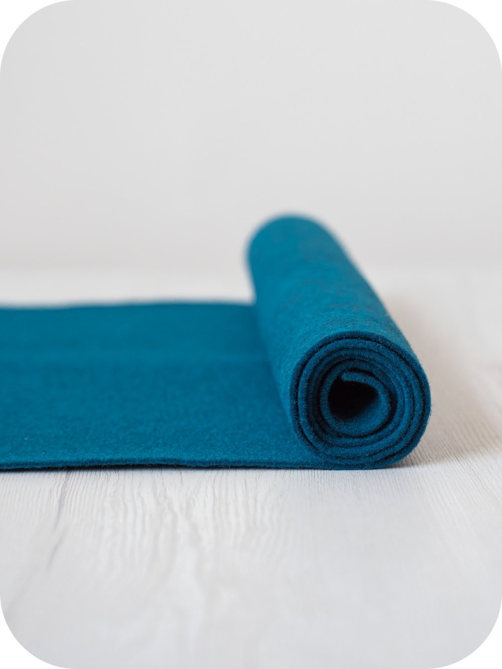 Thermoformable Wool Felt - Teal