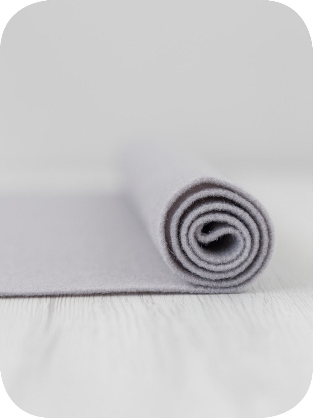 Thermoformable Wool Felt - Cloud