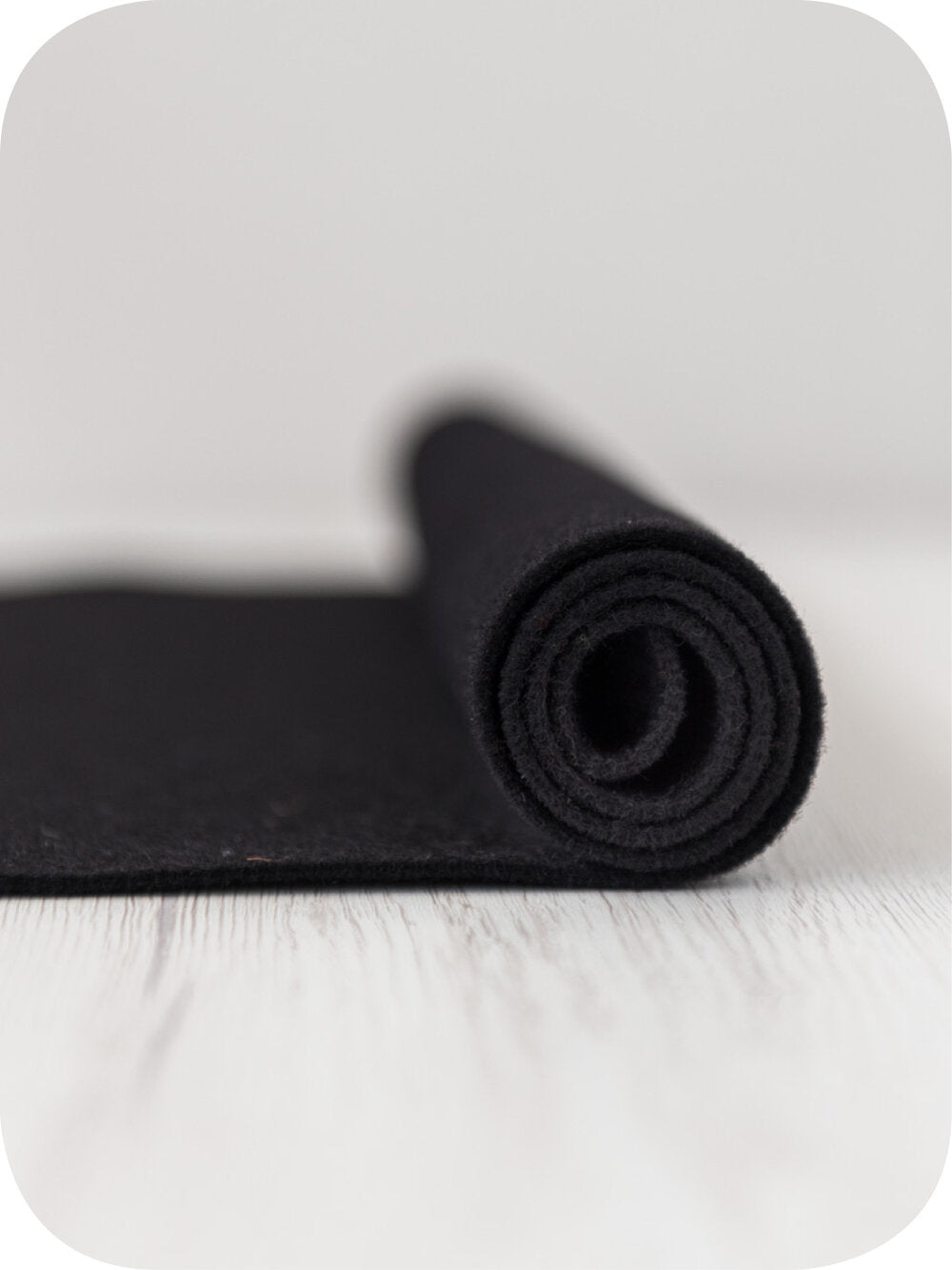 Thermoformable Wool Felt - Dark