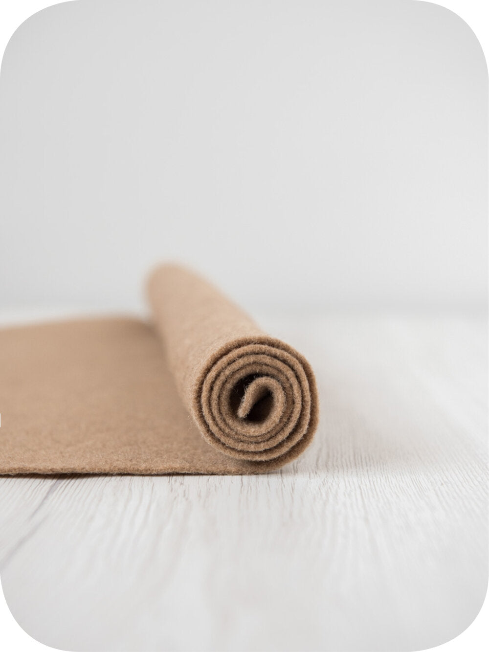 Thermoformable Wool Felt - Desert