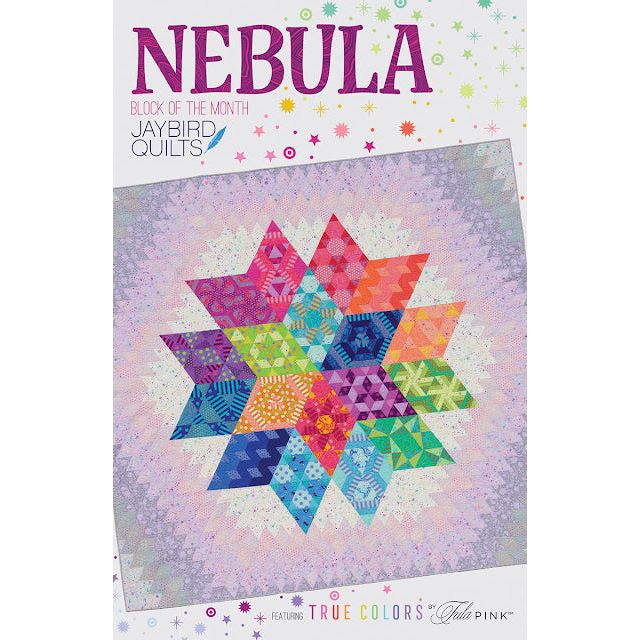 Nebula Block of the Month Quilt Pattern by Jaybird Quilts
