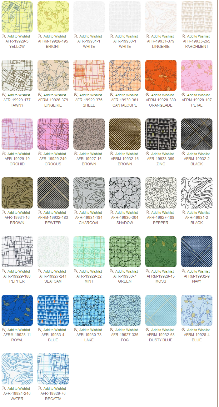 Fat Eighth Bundle - Collection CF by Carolyn Friedlander - Complete Collection