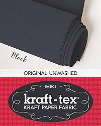 kraft-tex® Basics Original Unwashed Rolls - Black
