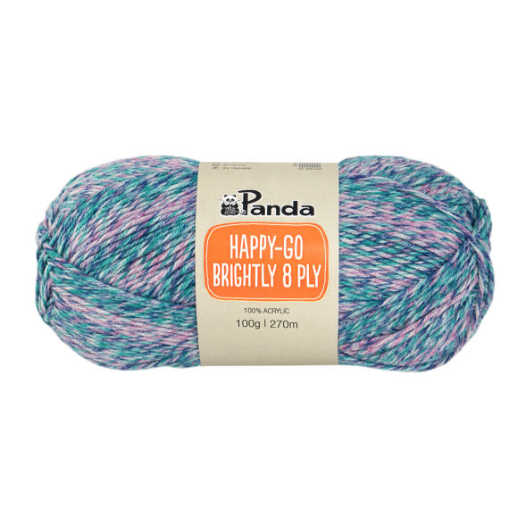 Panda Happy-go Brightly 8 ply