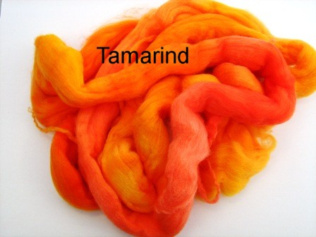 Tussah Silk - Spaced Dyed - Tamarind