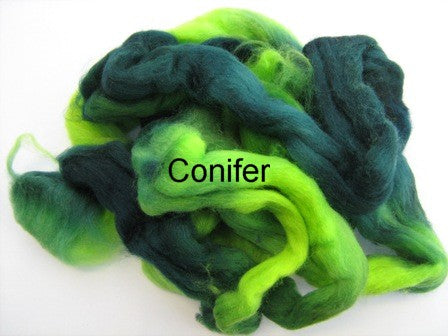 Tussah Silk - Spaced Dyed - Conifer