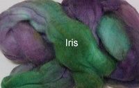 Tussah Silk - Spaced Dyed - Iris