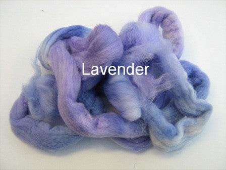 Tussah Silk - Spaced Dyed - Lavender