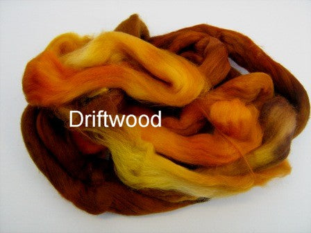 Tussah Silk - Spaced Dyed - Driftwood