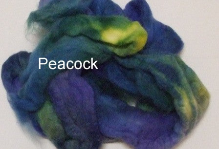 Tussah Silk - Spaced Dyed - Peacock
