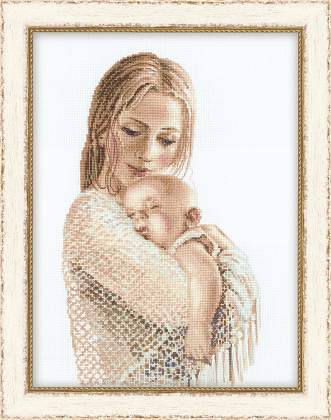 Premium Riolis Cross Stitch - Tenderness