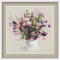 Riolis Cross Stitch - Summer Bouquet