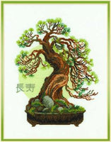 Riolis Cross Stitch - Bonsai Matsu - Wish of Longevity
