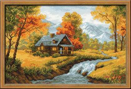 Riolis Cross Stitch - Autumn View