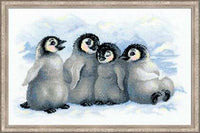 Riolis Cross Stitch - Funny Penguins