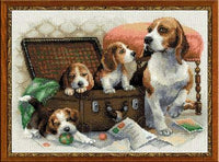 Riolis Cross Stitch - Canine Family