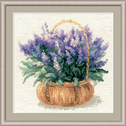 Riolis Cross Stitch - French Lavender