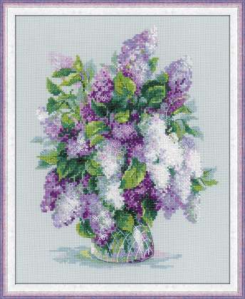 Riolis Cross Stitch - Gentle Lilac