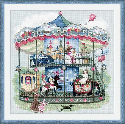 Riolis Cross Stitch - Carousel