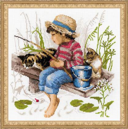 Riolis Cross Stitch - Let's Go Fishing