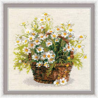 Riolos Cross Stitch - Russian Daisies