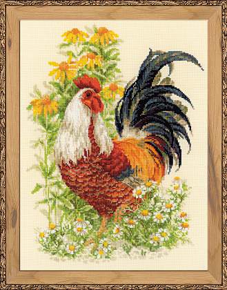 Riolos Cross Stitch - Rooster