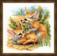 Riolos Cross Stitch - Desert Foxes