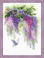 Riolos Cross Stitch - Wisteria