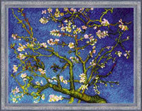 Riolos Cross Stitch - Almond Blossom after Van Goug's Painting