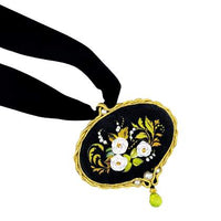 Riolos Cross Stitch - Pendant White Rose