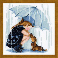 Riolis Cross Stitch - Under my Umbrella