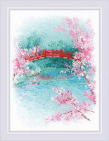 Riolos Riolos Cross Stitch - Sakura, Bridge