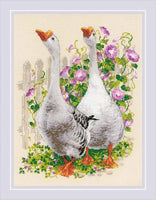 Riolis Cross Stitch - Geese