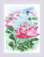 Riolis Cross Stitch - Lotus Field - Fisher