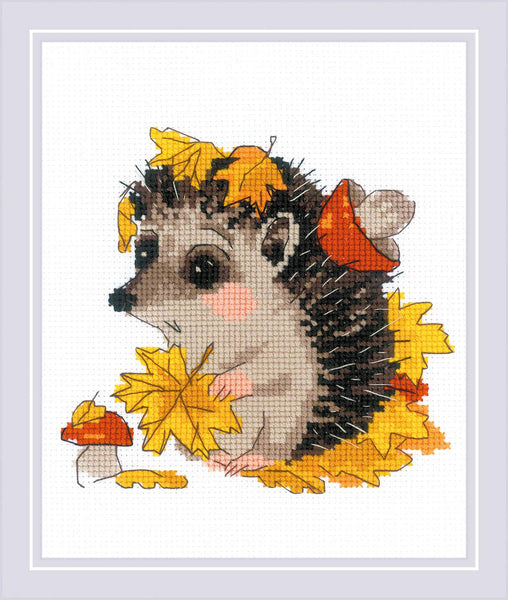 Riolis Cross Stitch - The Leaf Gatherer