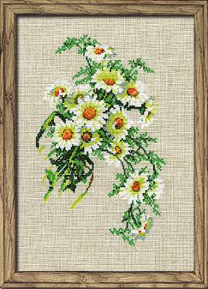 Riolis Cross Stitch - Bouquet of Chamomiles