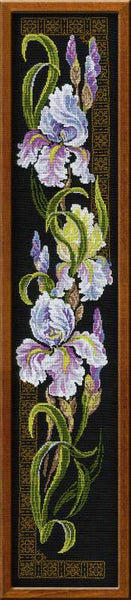 Riolis Cross Stitch - Irises